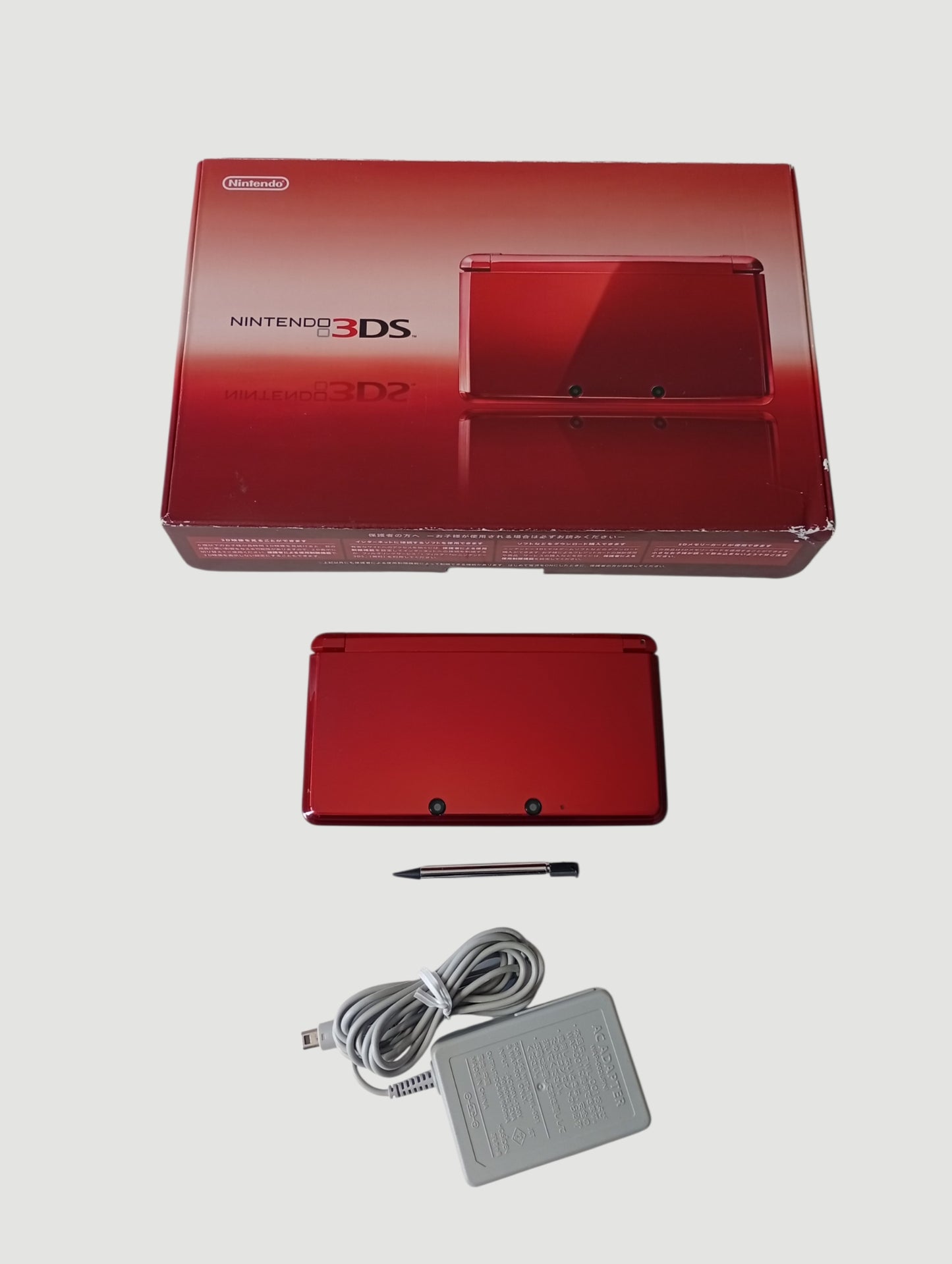 consola nintendo 3ds old red en caja liberada en micro sd 32 gb