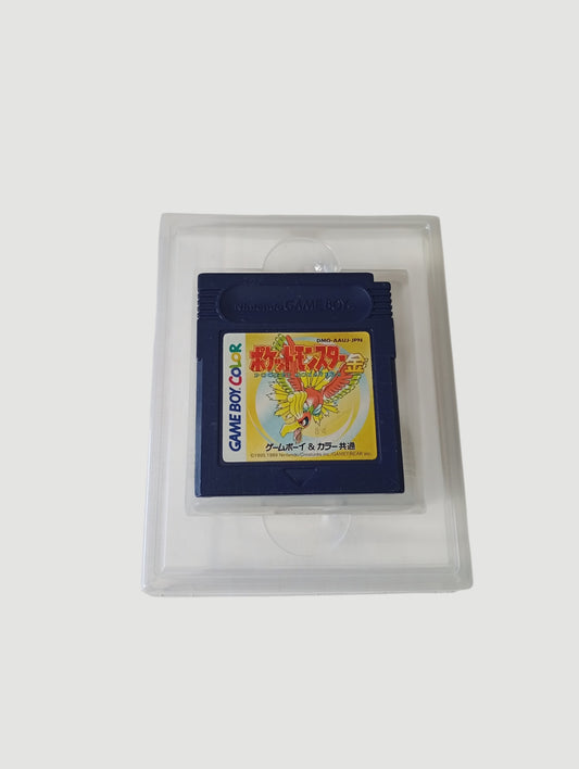 pokemon oro original japones game boy color en caja