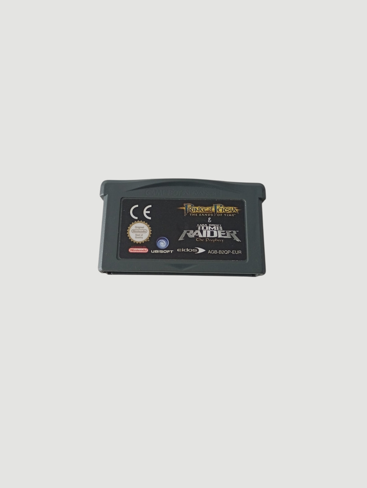 cartucho prince of Persia + tomb raider original español game boy advance