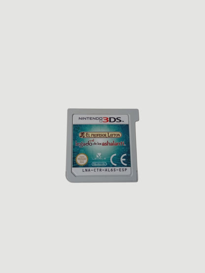 el profesor leyton y el legado de los ashalanti original español Nintendo 3DS