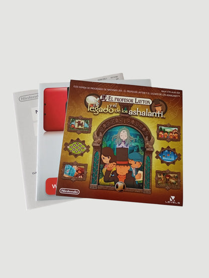 el profesor leyton y el legado de los ashalanti original español Nintendo 3DS