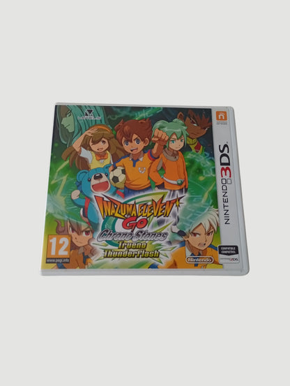inazuma eleven go chrono stones trueno español original Nintendo 3DS