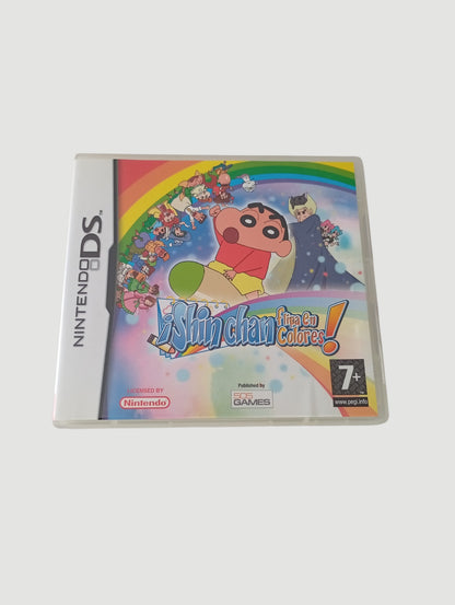 shin chan flipa en colores original español nintendo ds