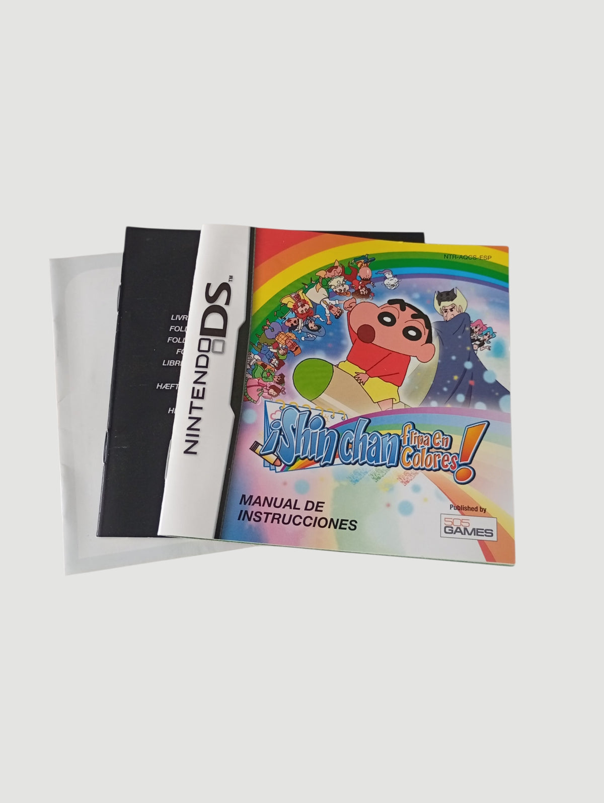 shin chan flipa en colores original español nintendo ds