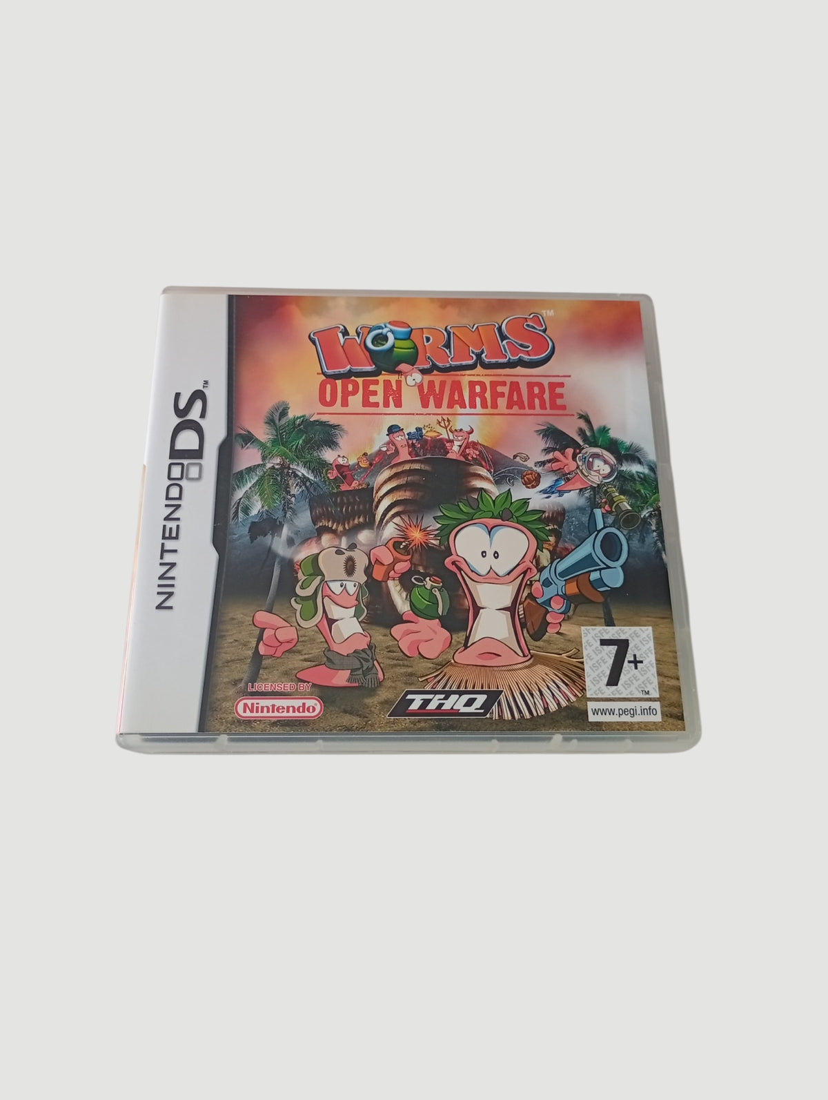 worms open warfare original español nintendo ds