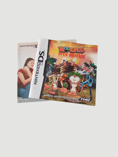 worms open warfare original español nintendo ds