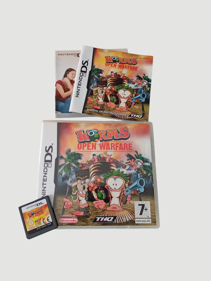 worms open warfare original español nintendo ds