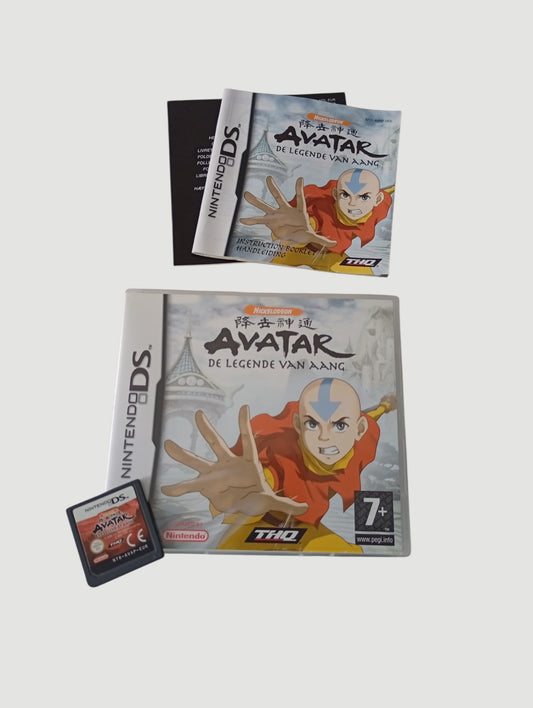 avatar la leyenda de aang original español nintendo ds