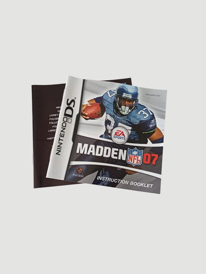 madden nfl 07 original español nintendo ds