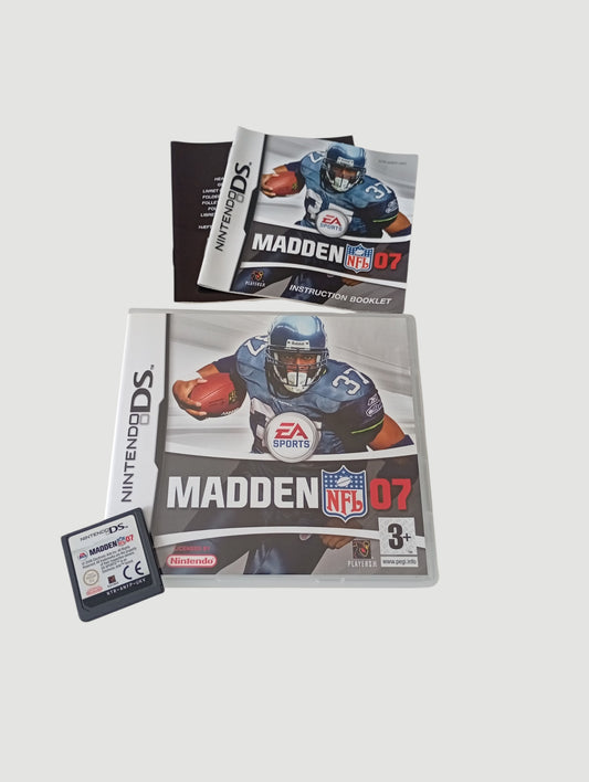 madden nfl 07 original español nintendo ds