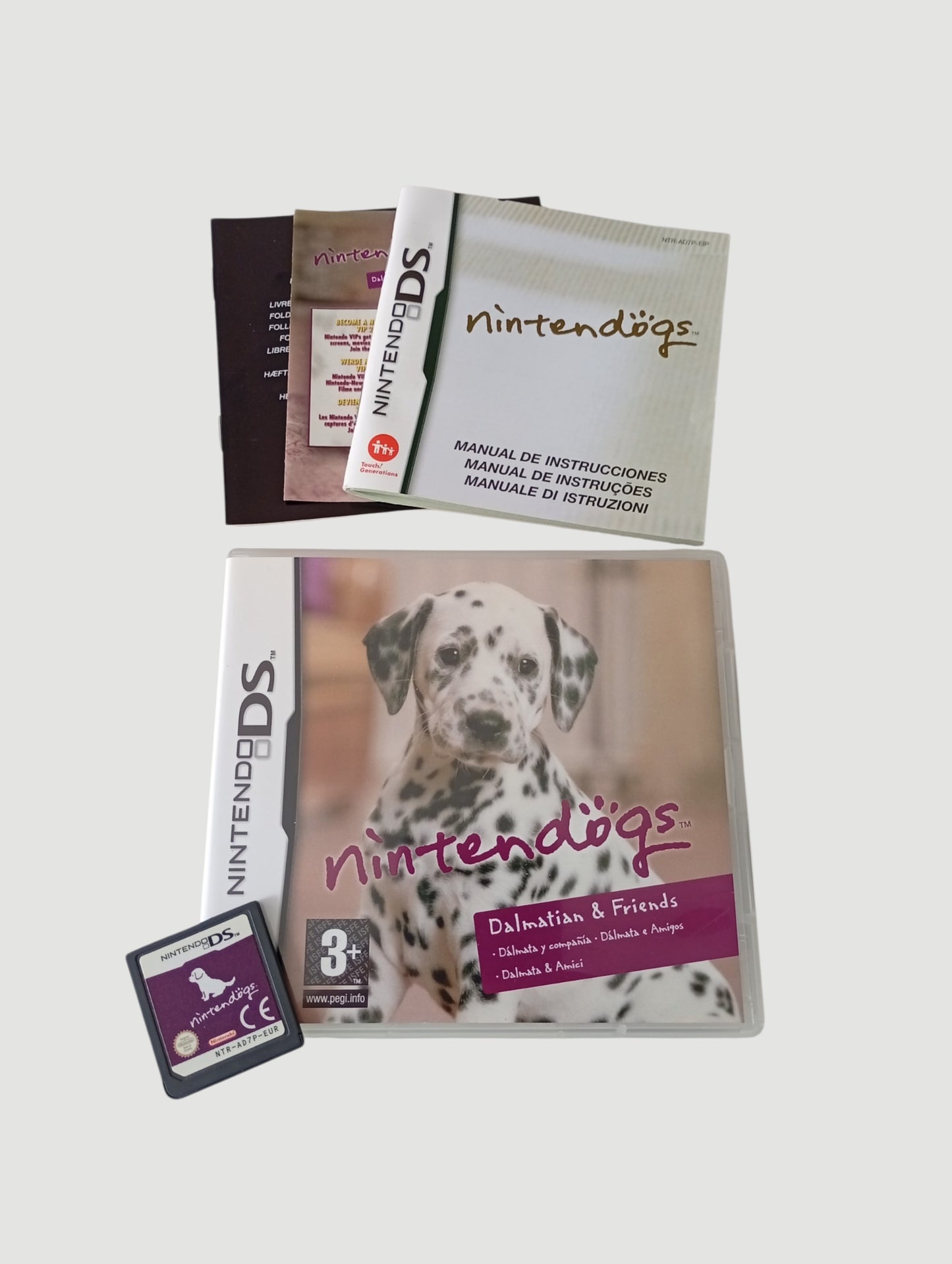 nintendogs dalmata y amigos original español nintendo ds