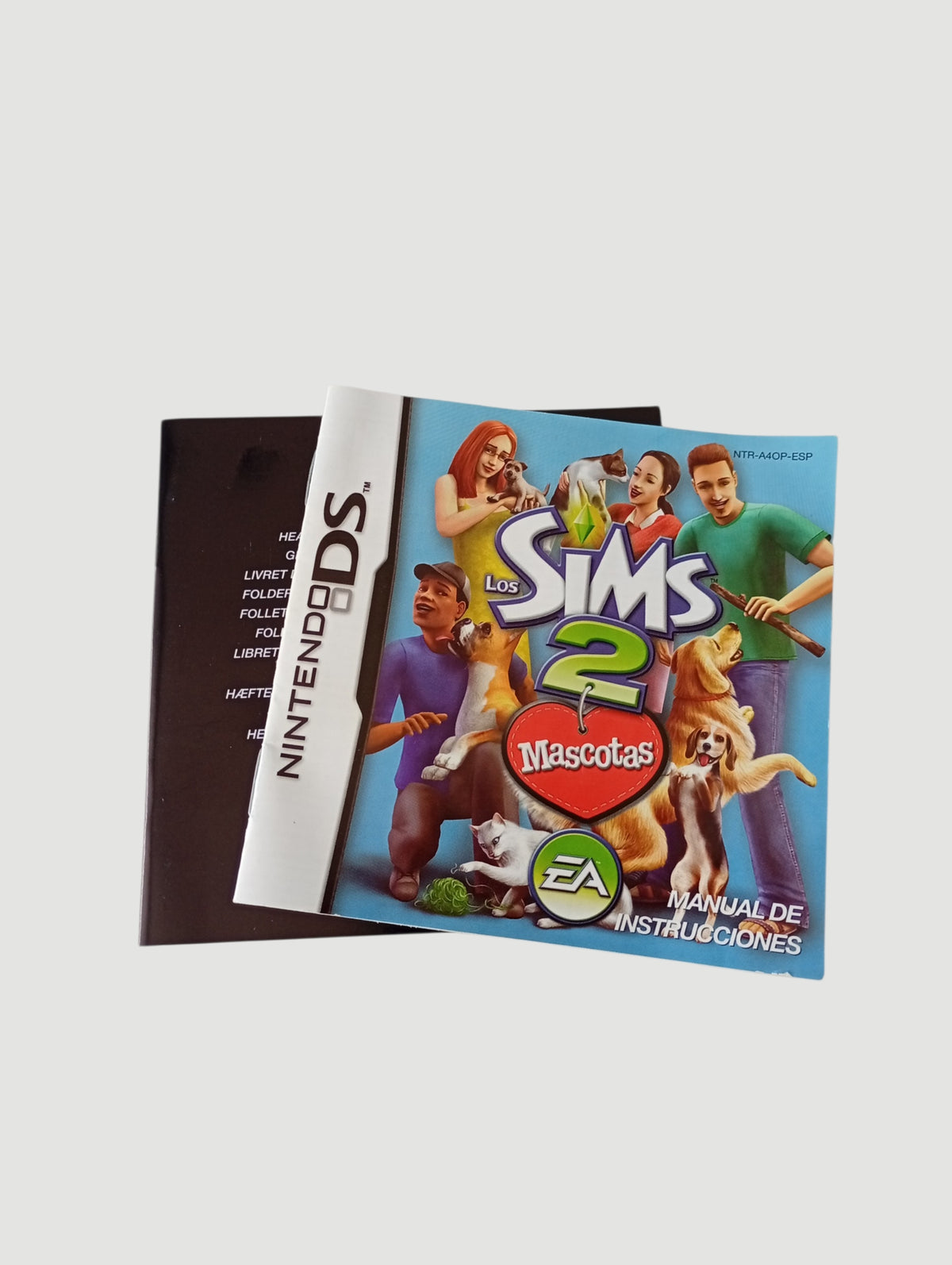 los sims 2 mascostas original nintendo ds