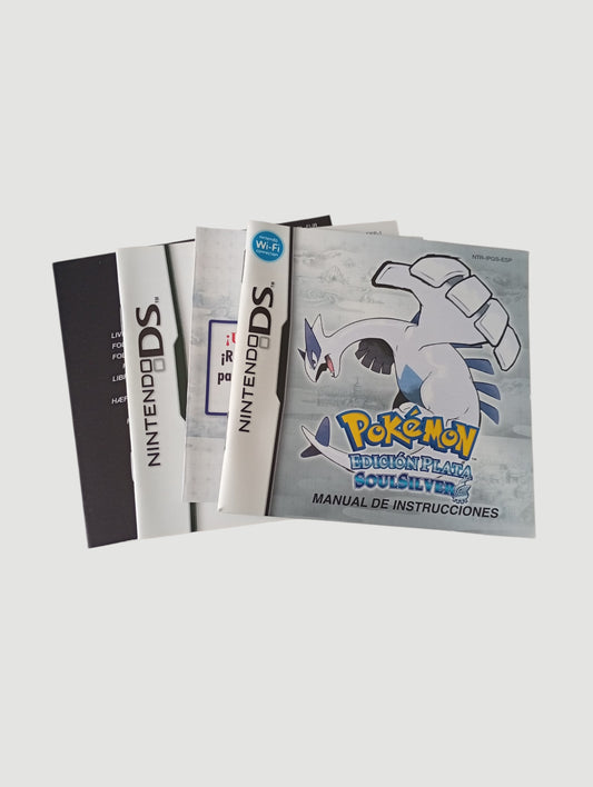 pokemon soulsilver edicion plata original español nintendo ds