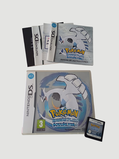 pokemon soulsilver edicion plata original español nintendo ds