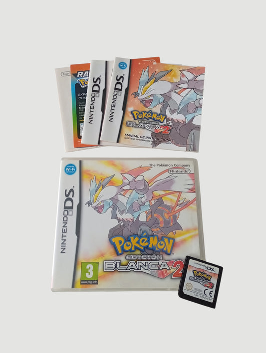 pokemon blanca 2 original español nintendo ds