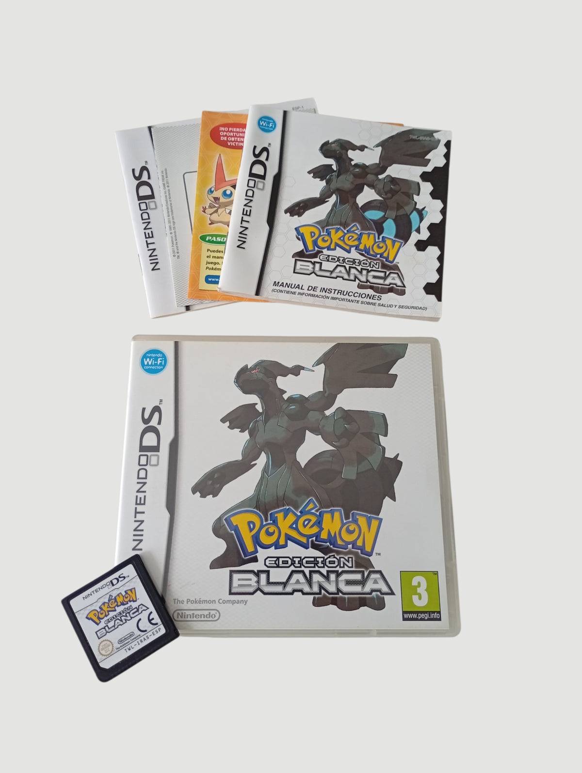 pokemon blanca original español nintendo ds
