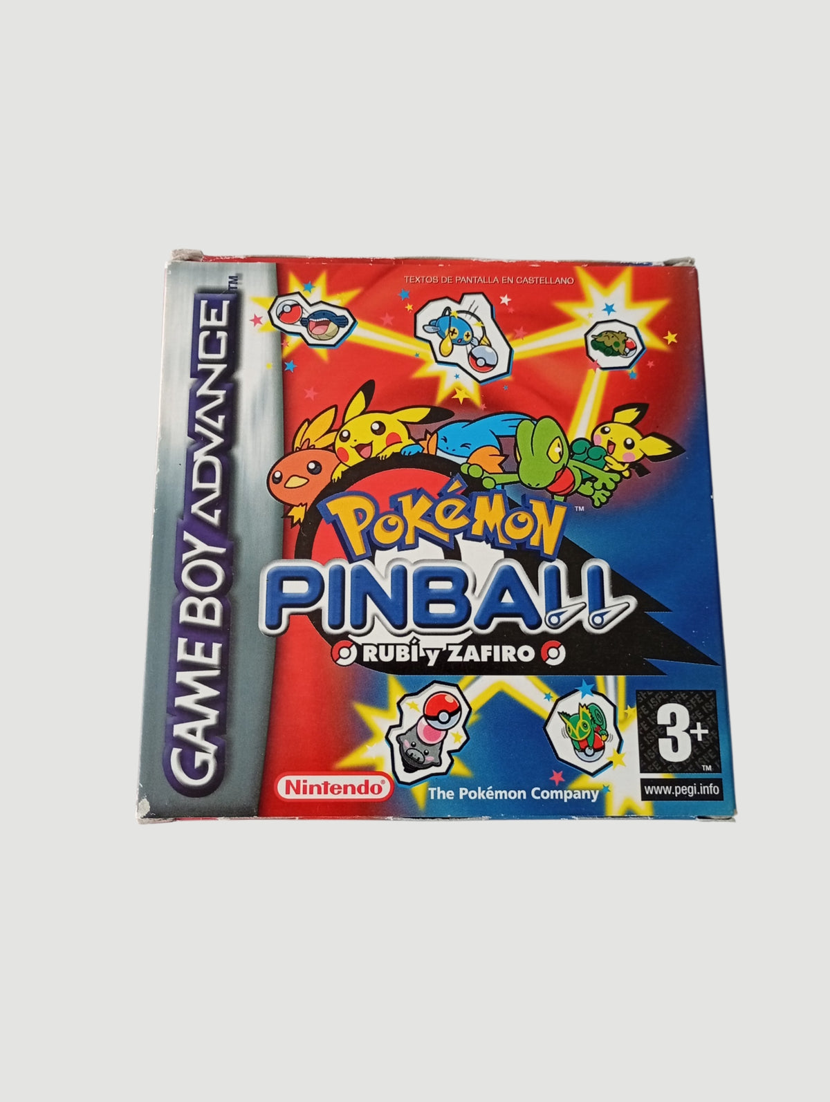 pokemon pinball original español game boy advance