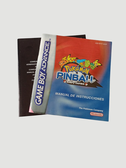 pokemon pinball original español game boy advance