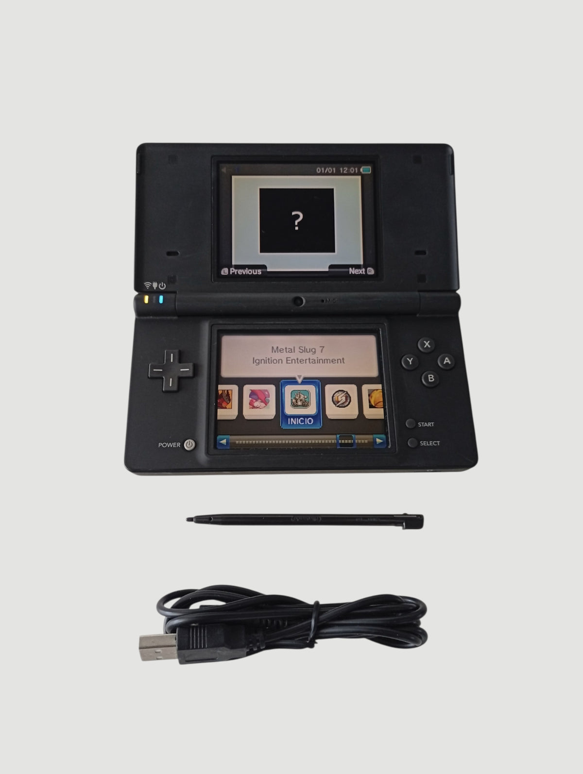 consola nintendo dsi negra liberada en micro sd 32 gb