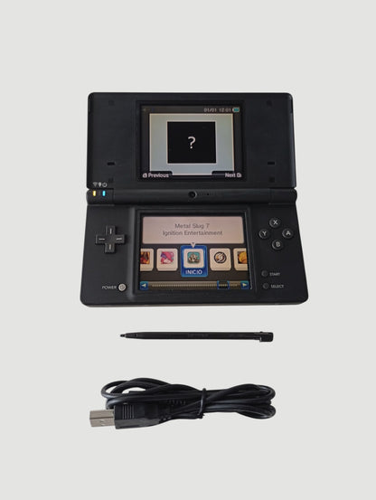 consola nintendo dsi negra liberada en micro sd 32 gb