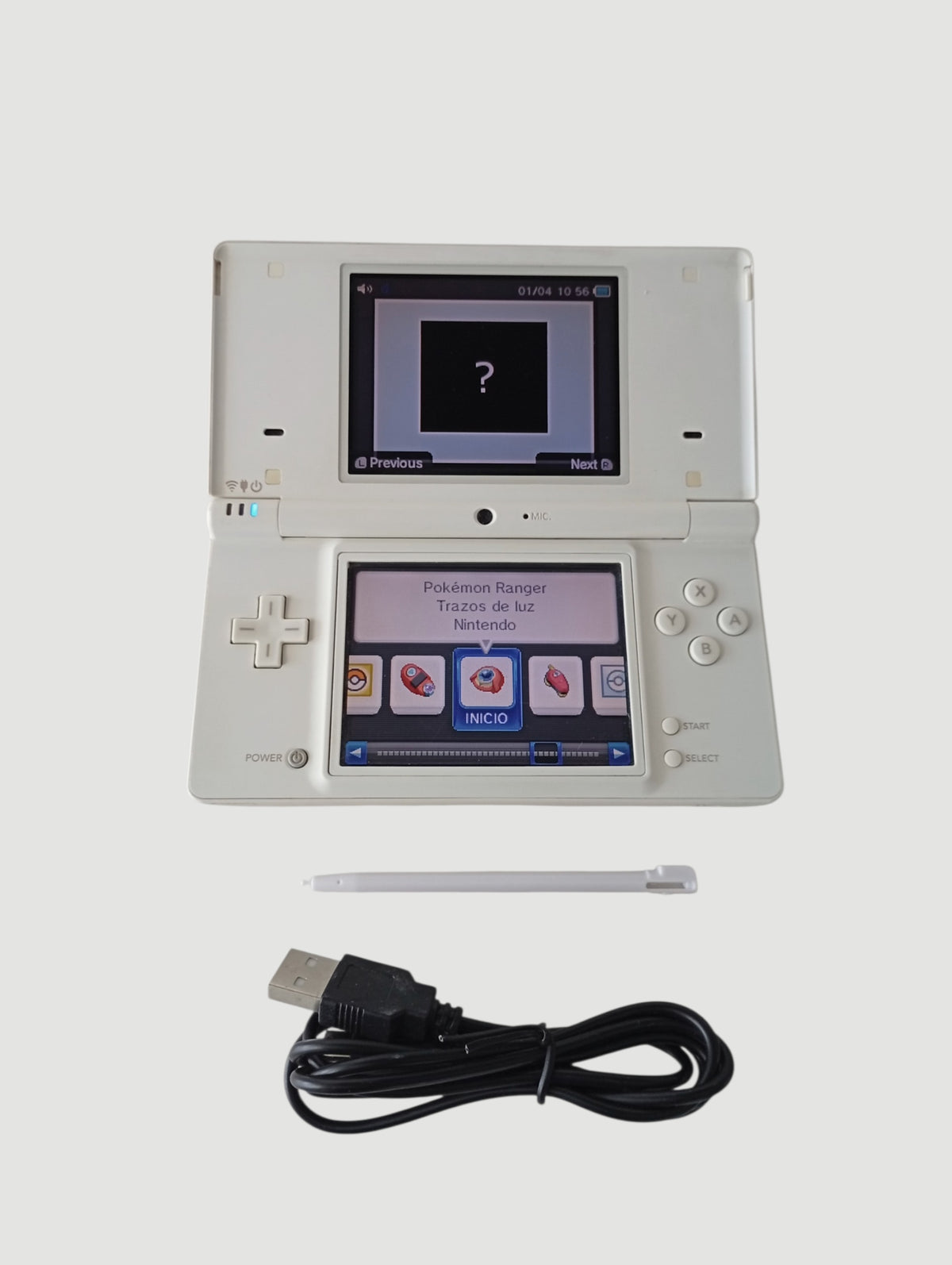 consola nintendo dsi blanca liberada en micro sd 32 gb