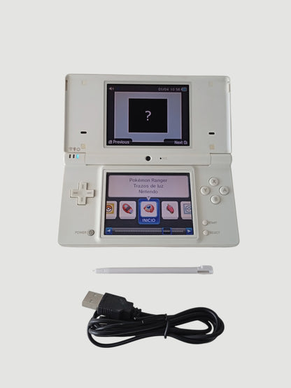 consola nintendo dsi blanca liberada en micro sd 32 gb