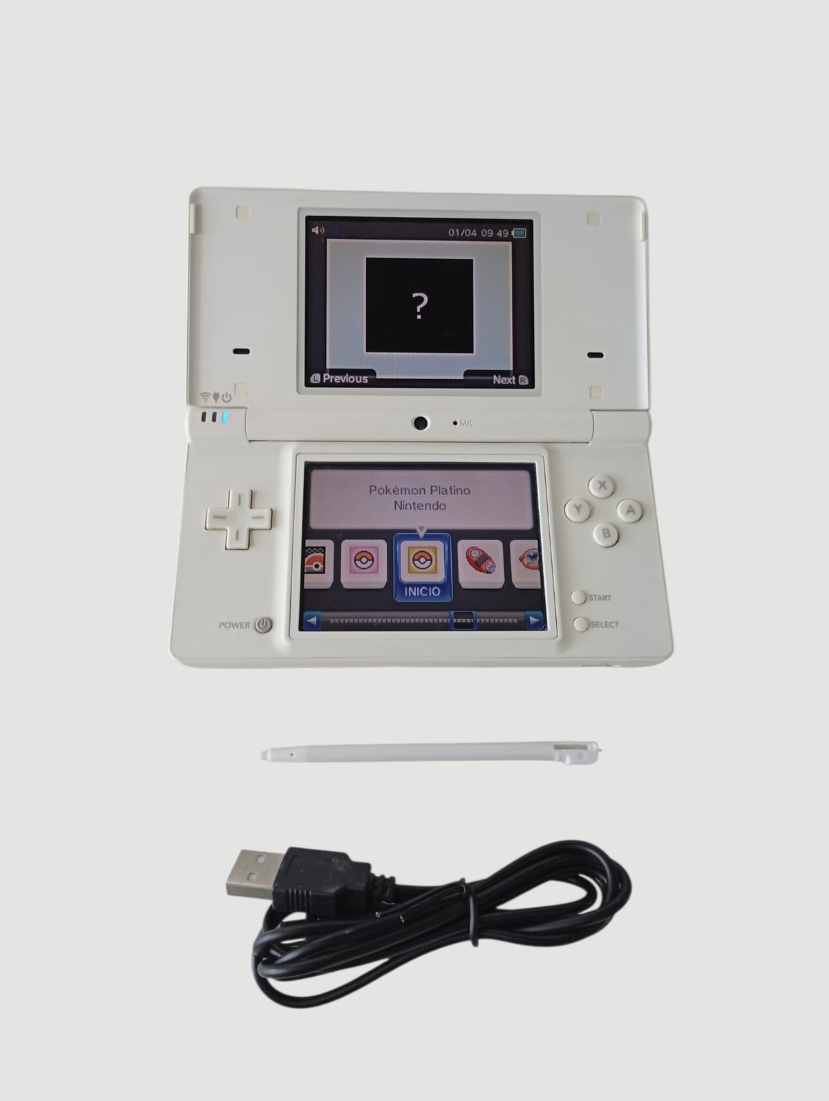 consola nintendo dsi blanca liberada en micro sd 32 gb