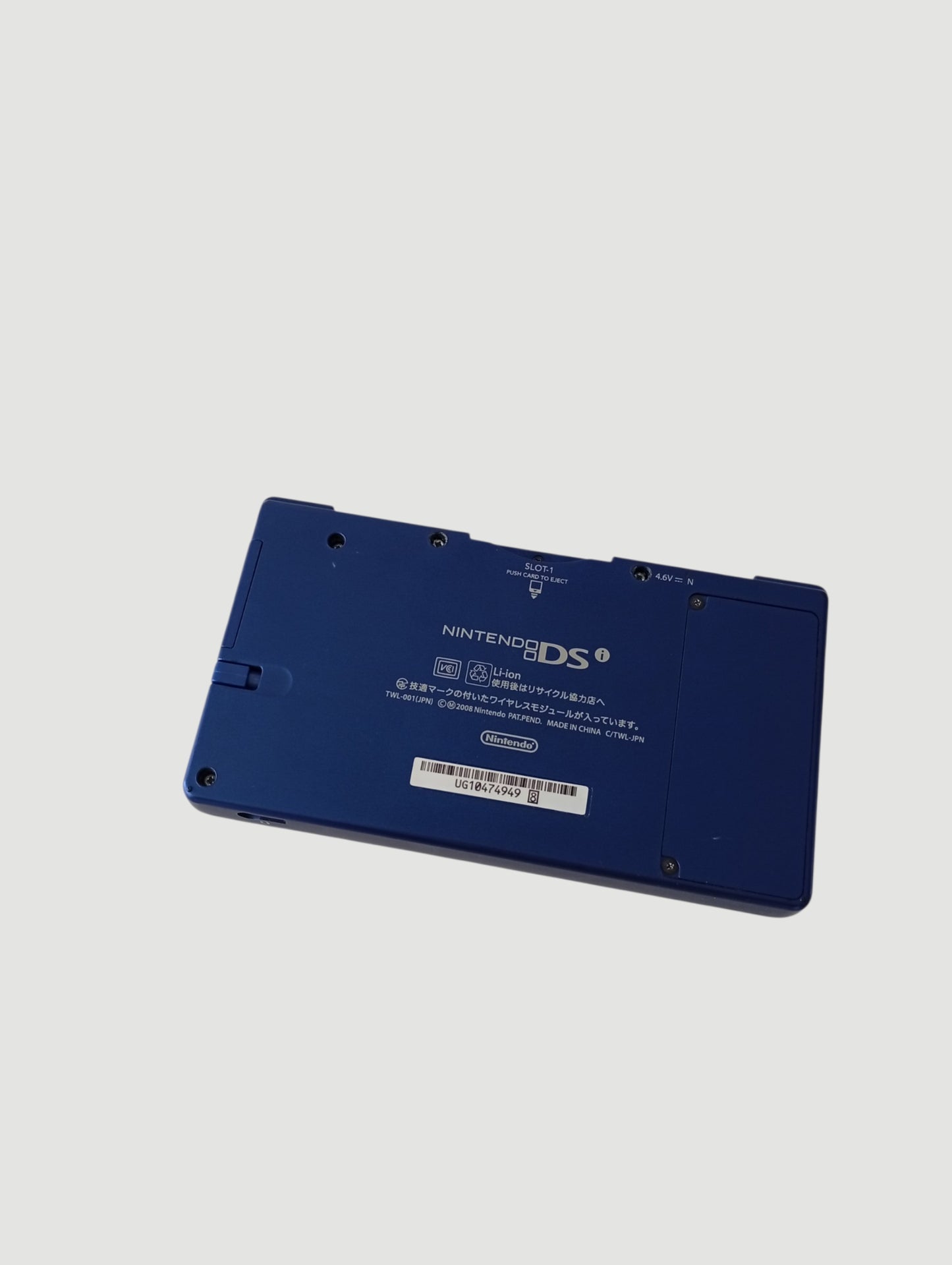 consola nintendo dsi azul metalizada liberada en micro sd 32 gb