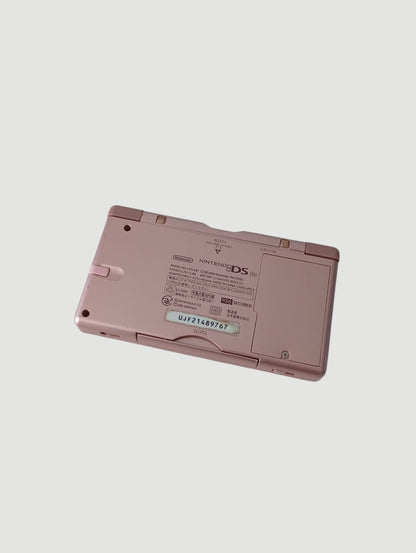 Consola Nintendo DS Lite rosada metalizada