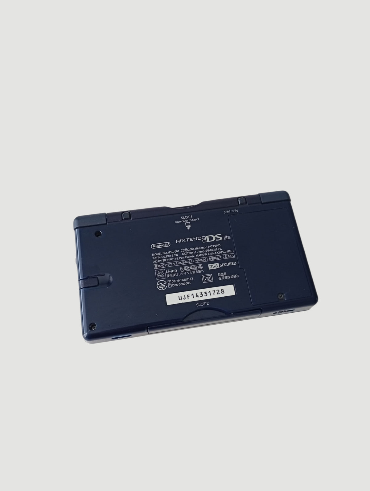 Consola Nintendo DS Lite azul marino
