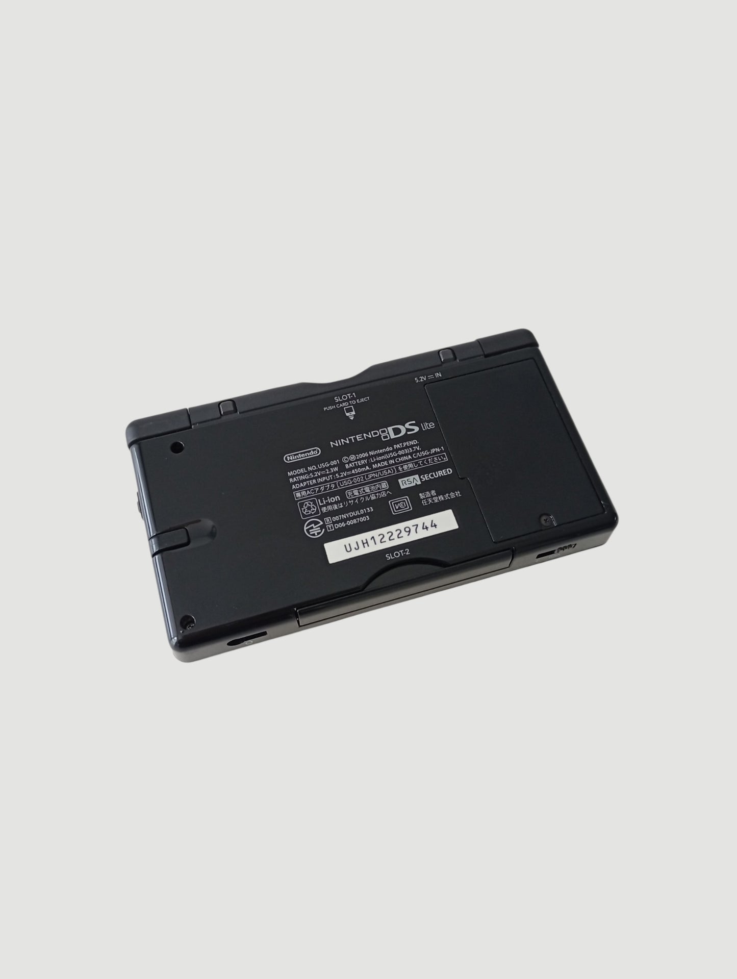 Consola Nintendo DS Lite negra