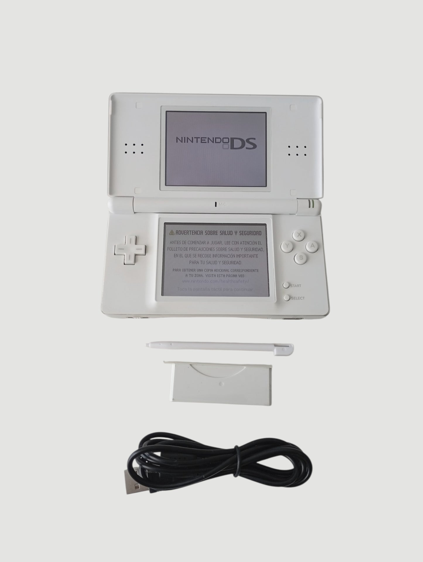 Consola Nintendo DS Lite blanca