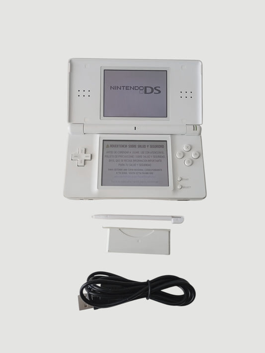 Consola Nintendo DS Lite blanca