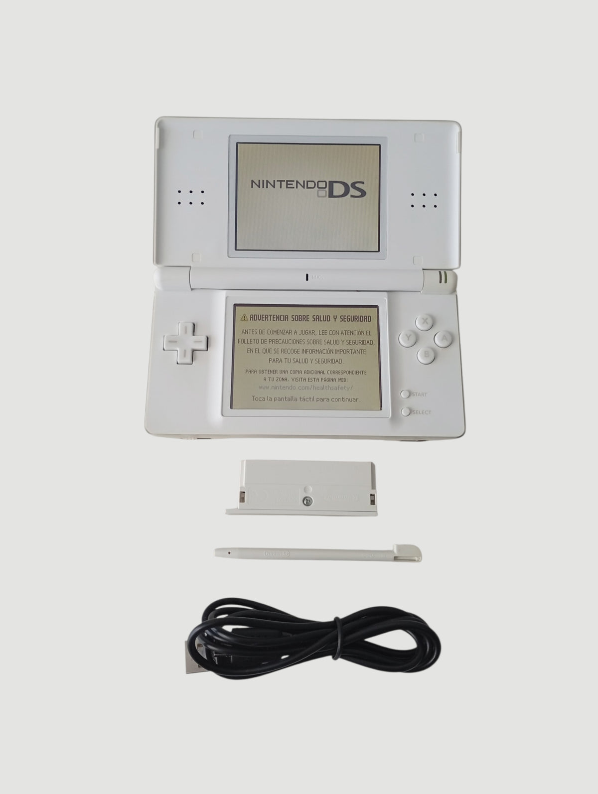 Consola Nintendo DS Lite blanca