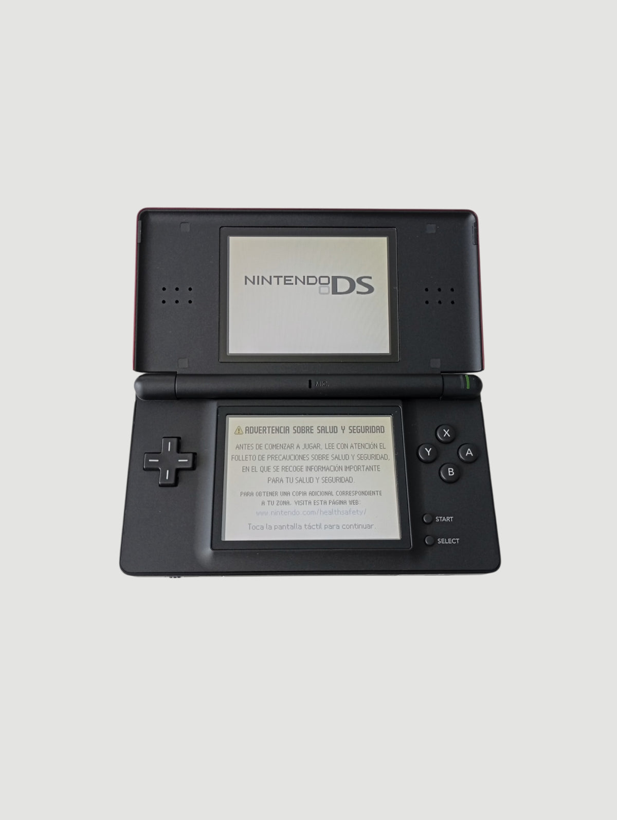 Consola Nintendo DS Lite crimson red