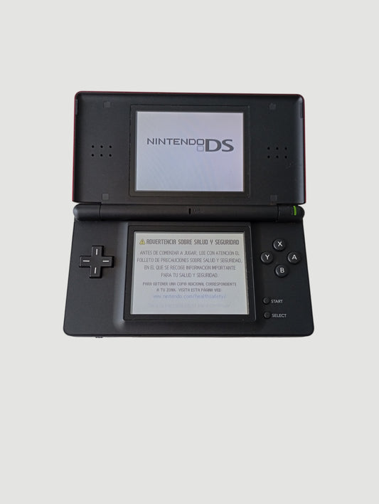 Consola Nintendo DS Lite crimson red