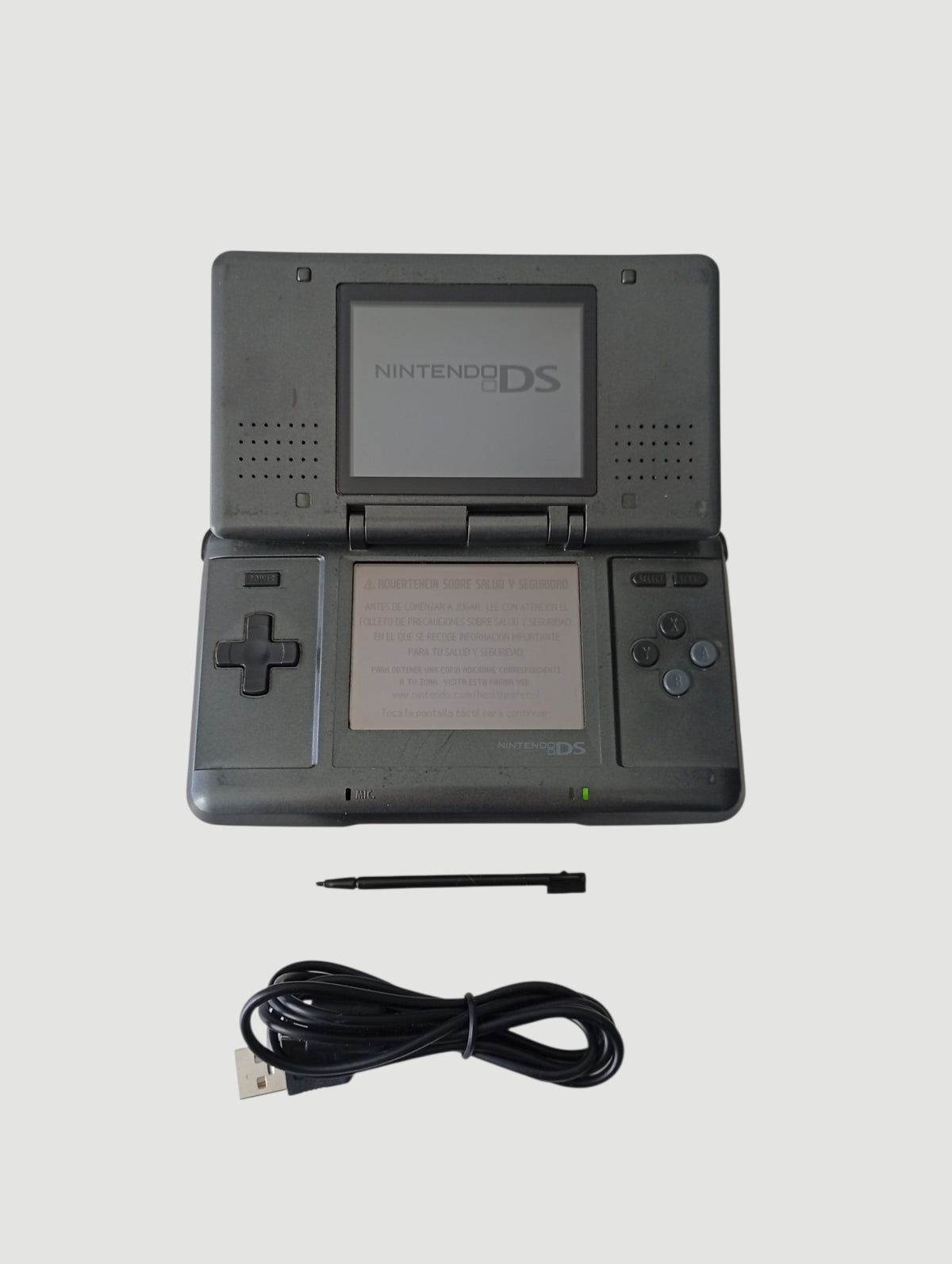 consola nintendo ds fat grafito
