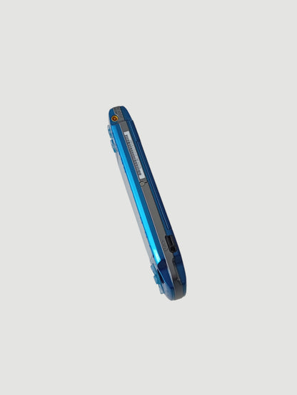 consola psp 3000 carnival blue en caja liberada en micro sd 32 gb