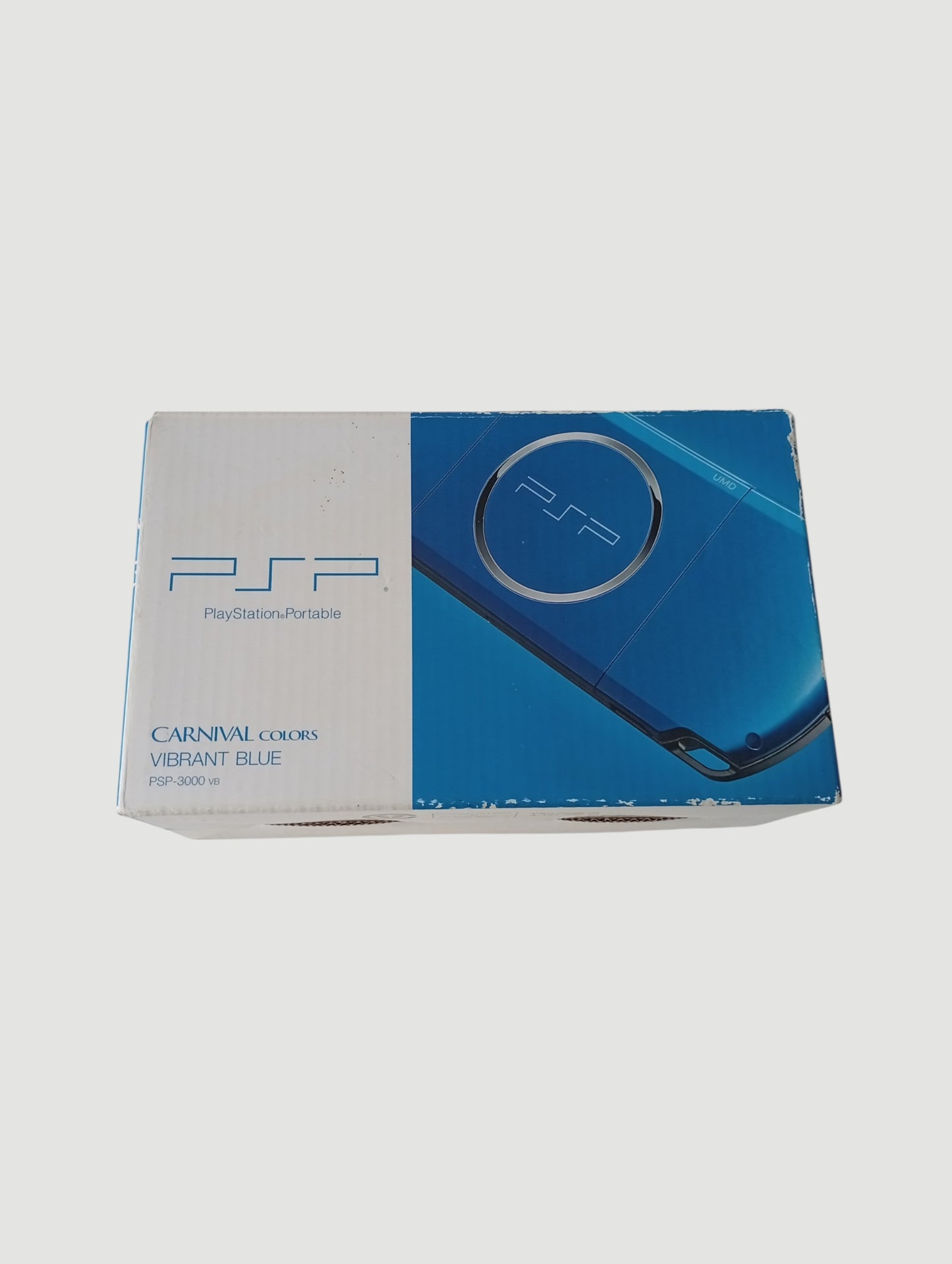 consola psp 3000 carnival blue en caja liberada en micro sd 32 gb