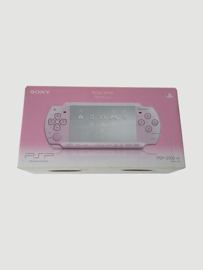 consola psp 2000 rose pink en caja liberada en micro sd 32 gb