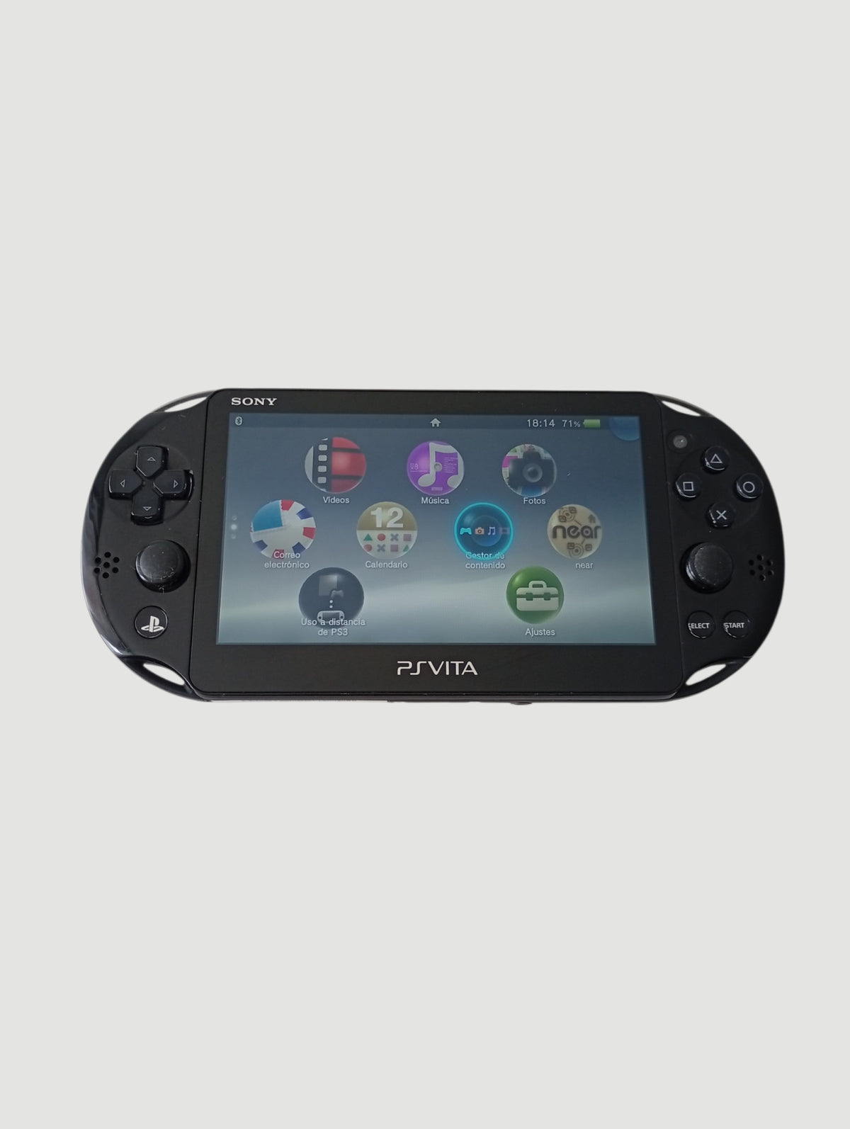 consola psvita slim black liberada en micro sd 32 gb