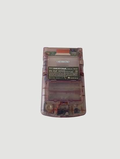 consola game boy color clear purple