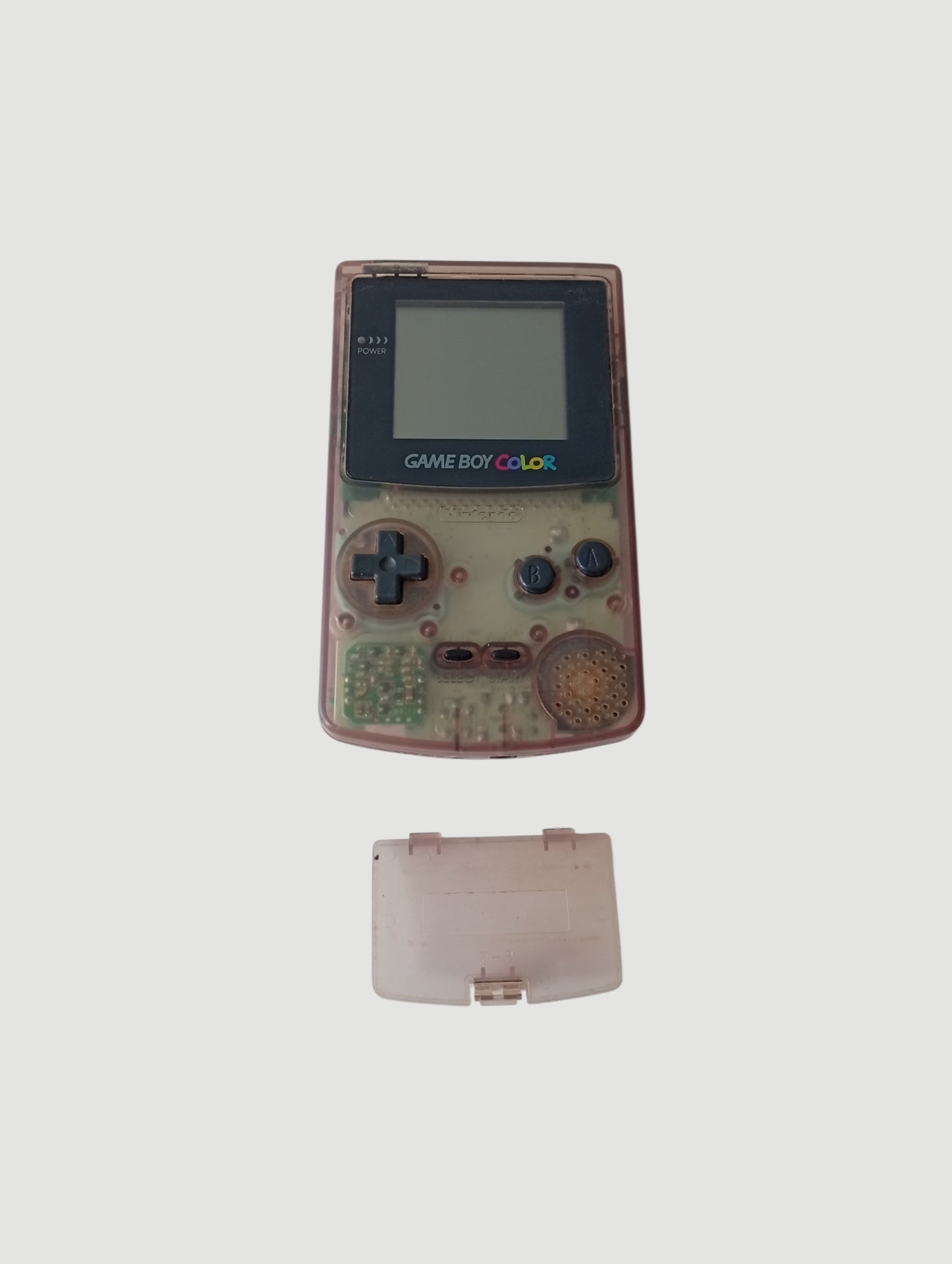 consola game boy color clear purple