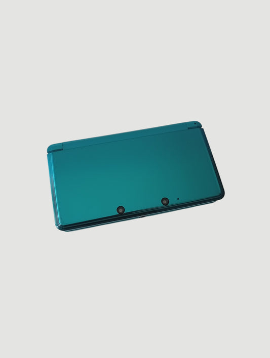 consola nintendo 3ds old aqua blue liberada en micro sd 32 gb
