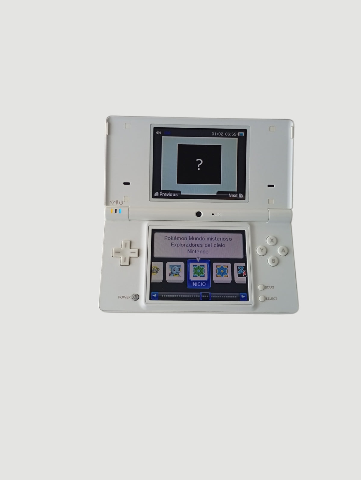 consola nintendo dsi blanca en caja liberada en micro sd 32 gb