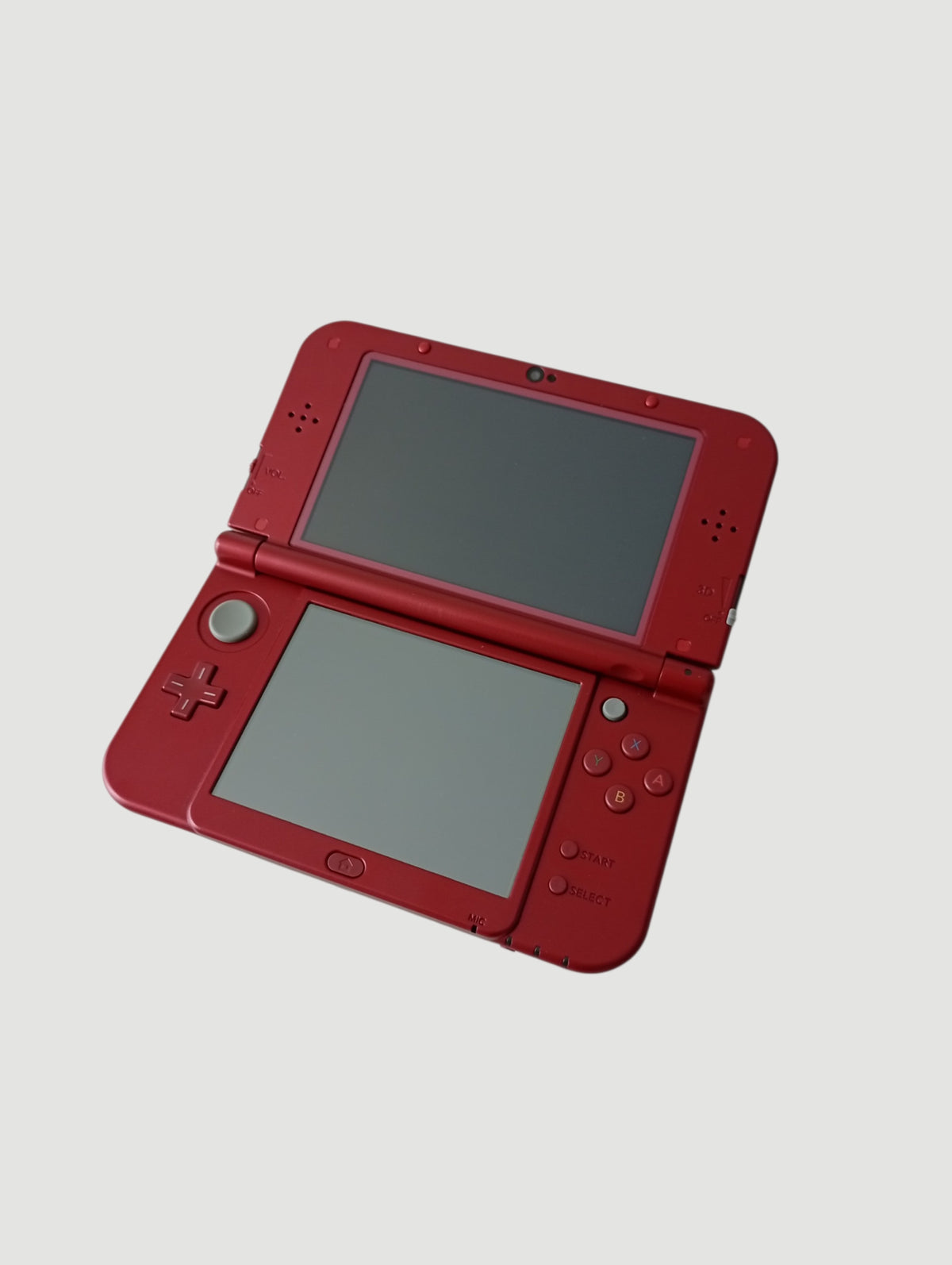 consola nintendo new 3ds xl metallic red liberada en micro sd 32 gb