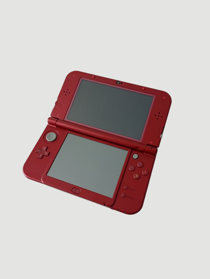 consola nintendo new 3ds xl metallic red liberada en micro sd 32 gb