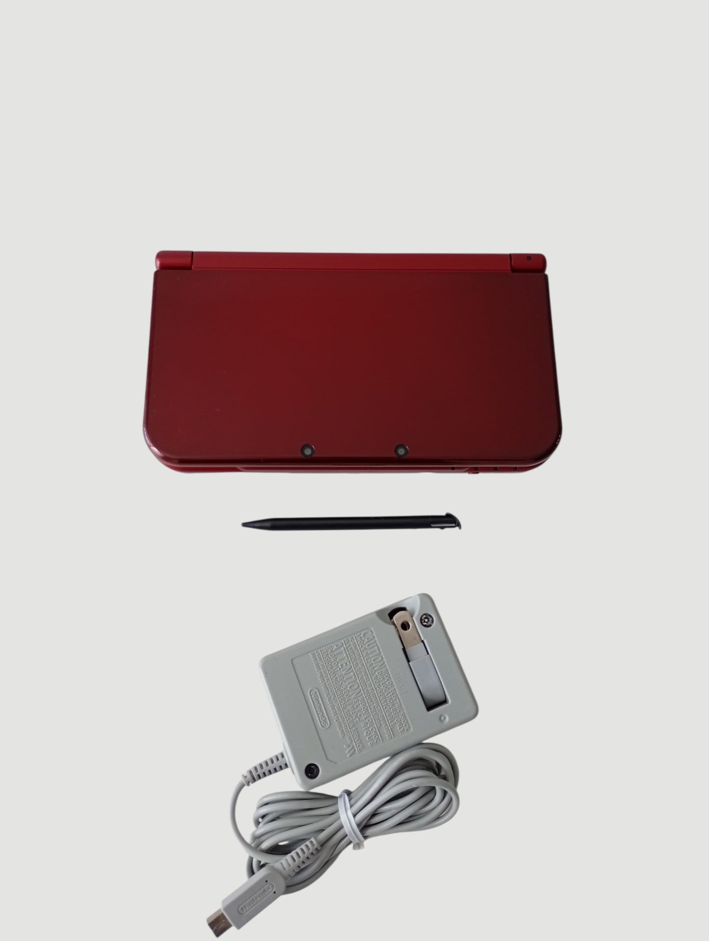 consola nintendo new 3ds xl metallic red liberada en micro sd 32 gb