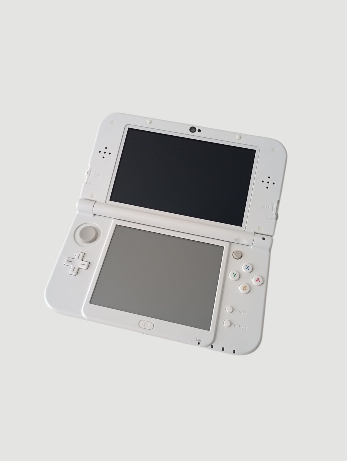 consola nintendo new 3ds xl white liberada en micro sd 32 gb