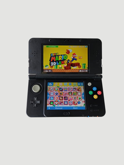 consola  New Nintendo 3DS Super Mario Bros. 30th Anniversary Edition liberada en micro sd 32 gb